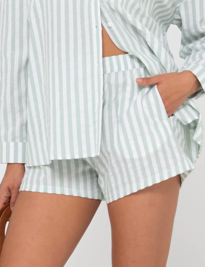 Rusty Mackenzie Stripe Short