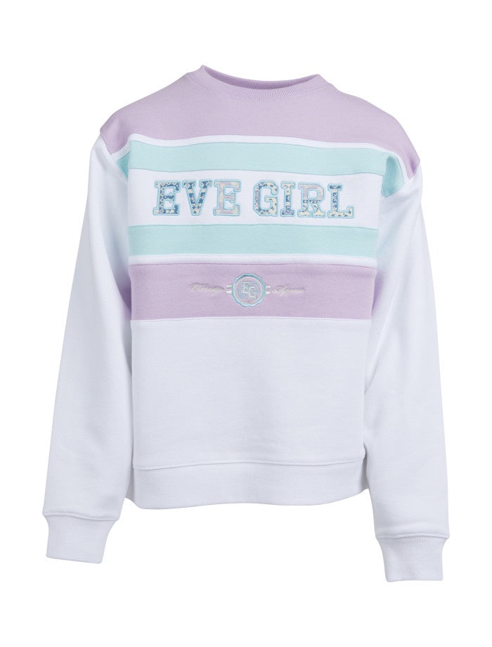 Eve Girl Stripe Colour Crew (Size 8-16)