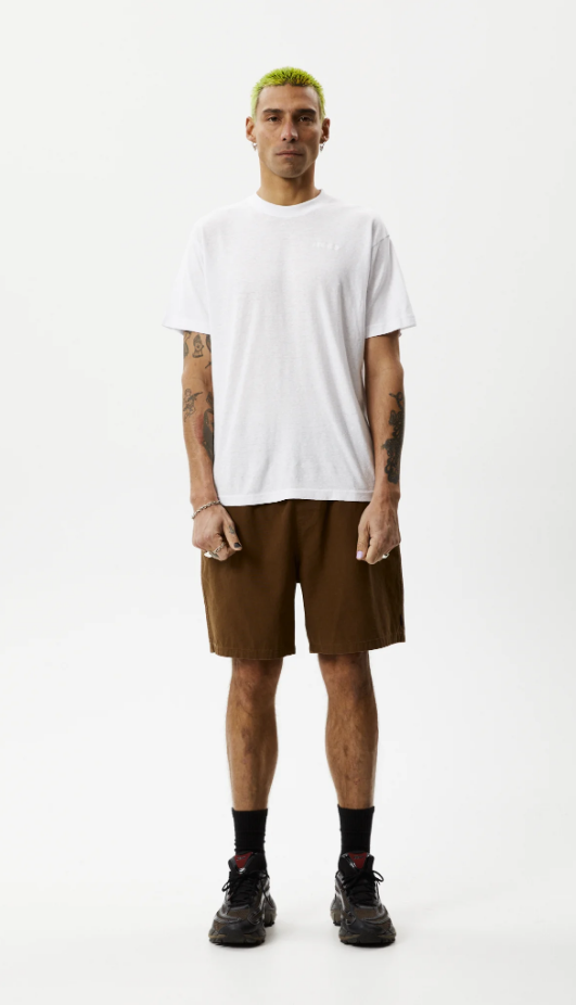Afends Ninety Eights Recycled Baggy Elastic Shorts