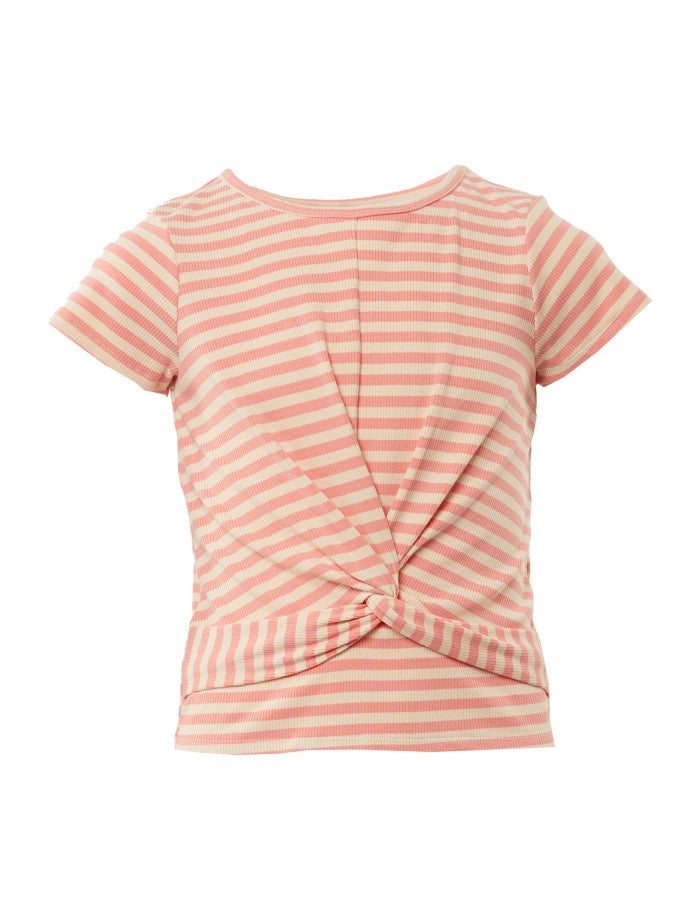 Eve Girl Twist Rib Tee