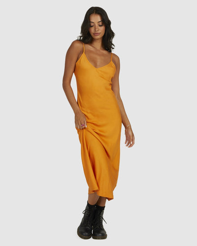 RVCA Everyday Bias Midi Dress